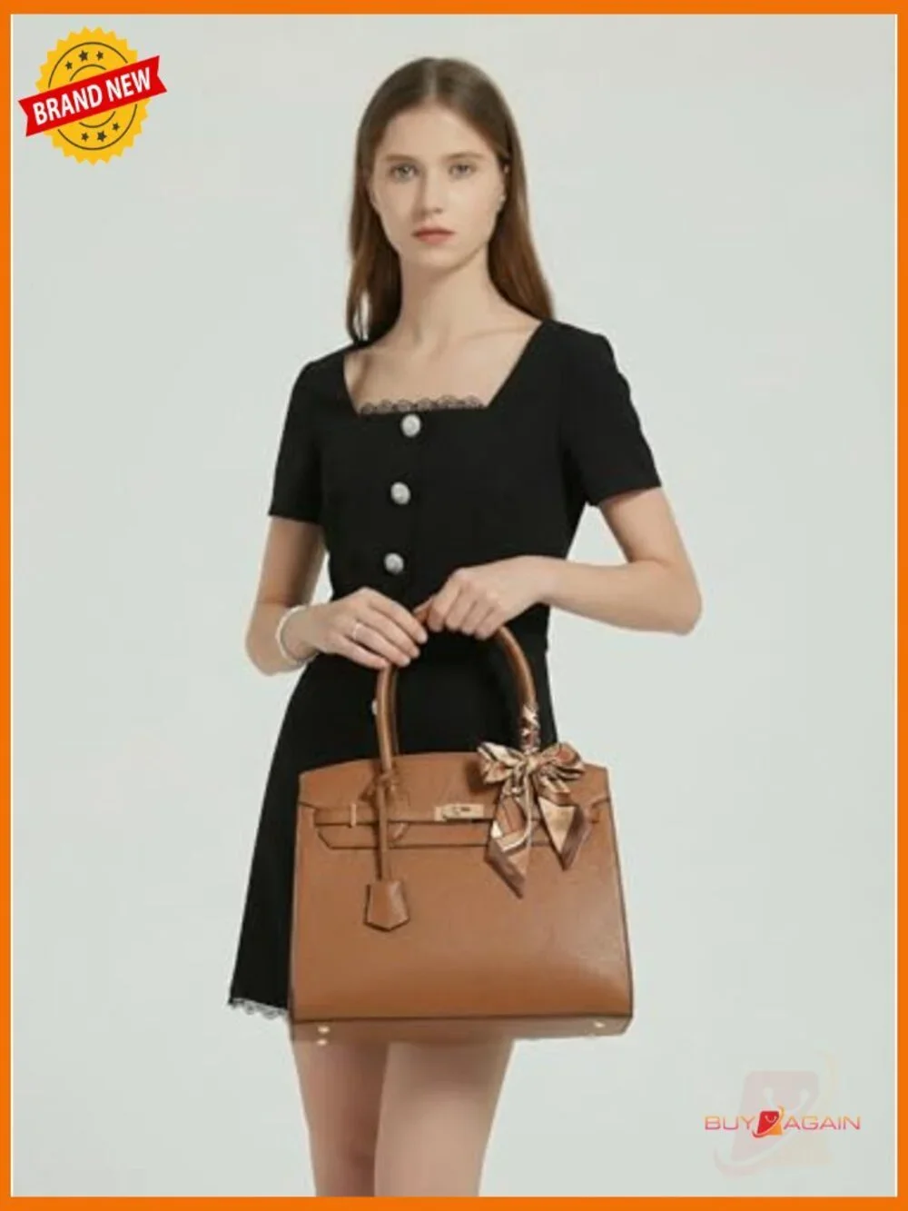 Top Handle Satchel Purse for Women with Wallet Set Faux Leather Shoulder Bag